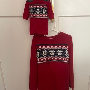 Children’s Place Girl and Doll matching dress set size 6